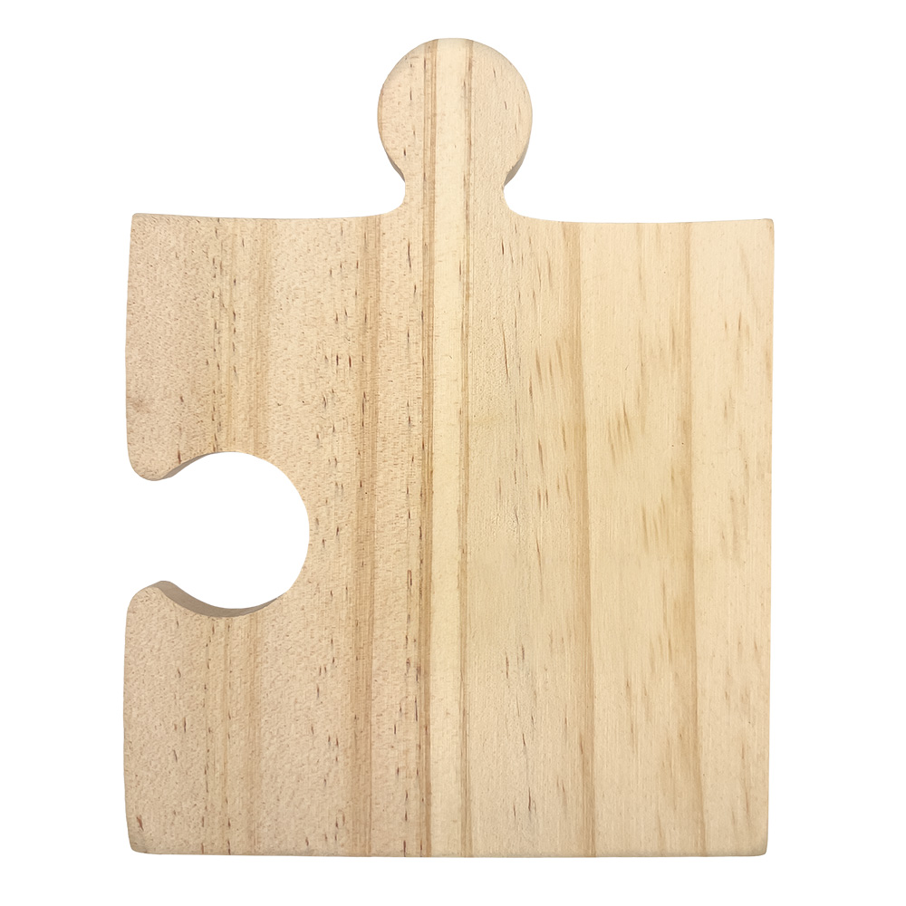 Puzzle Piece Wooden Coaster — view 1 of 4