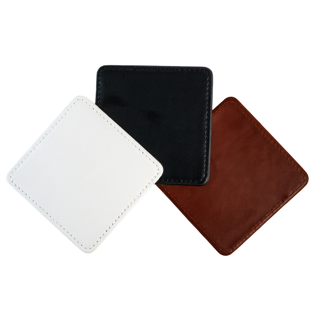 Faux Leather Coaster Square 13