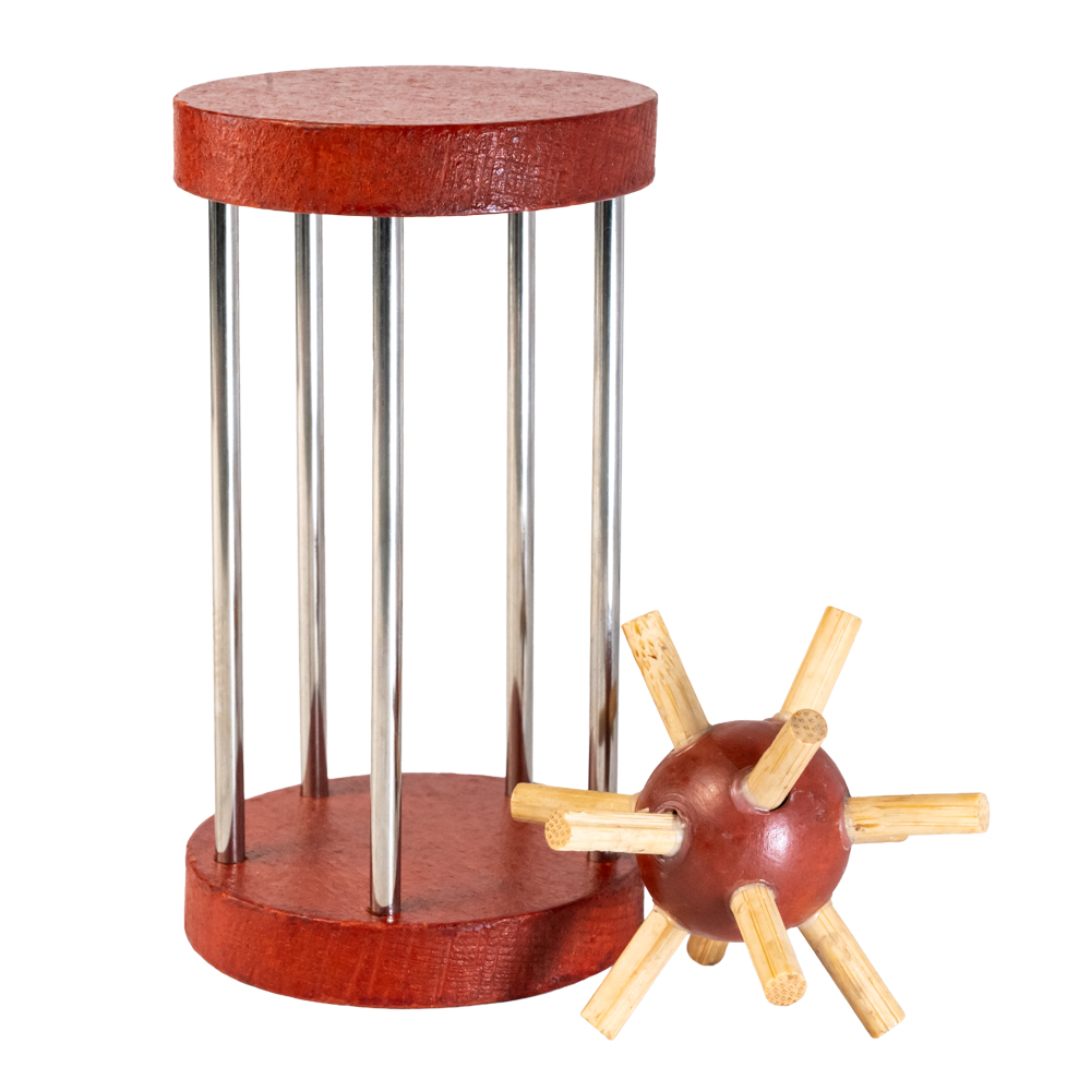 Wooden Cage Puzzle