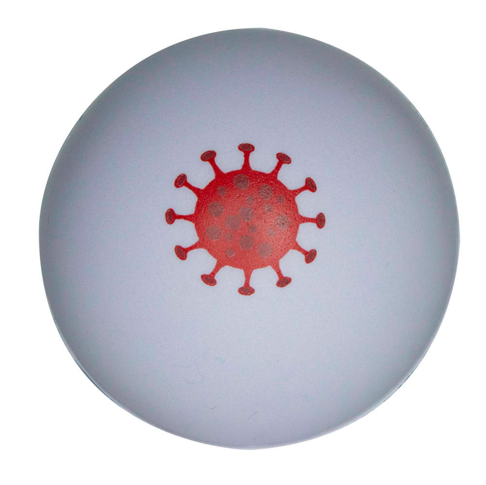 COVID-19 White Stress Ball 7