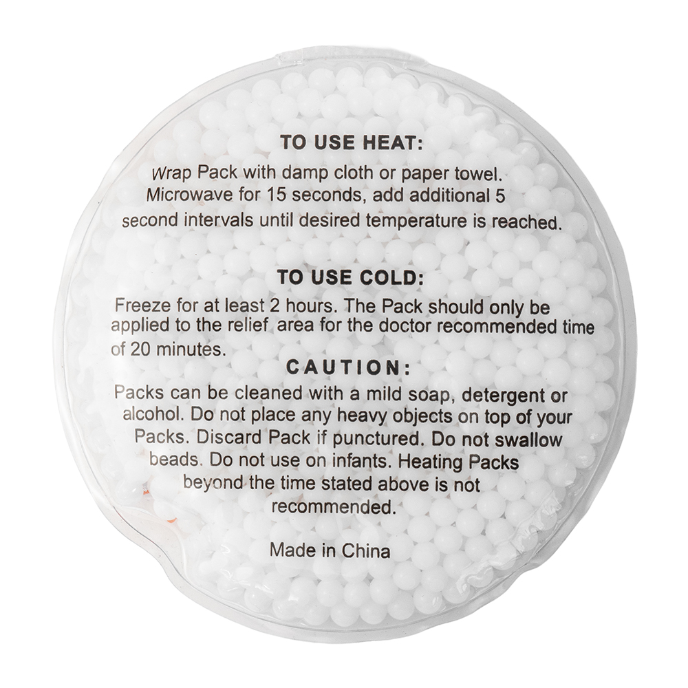 Baseball Gel Beads Hot/Cold Pack