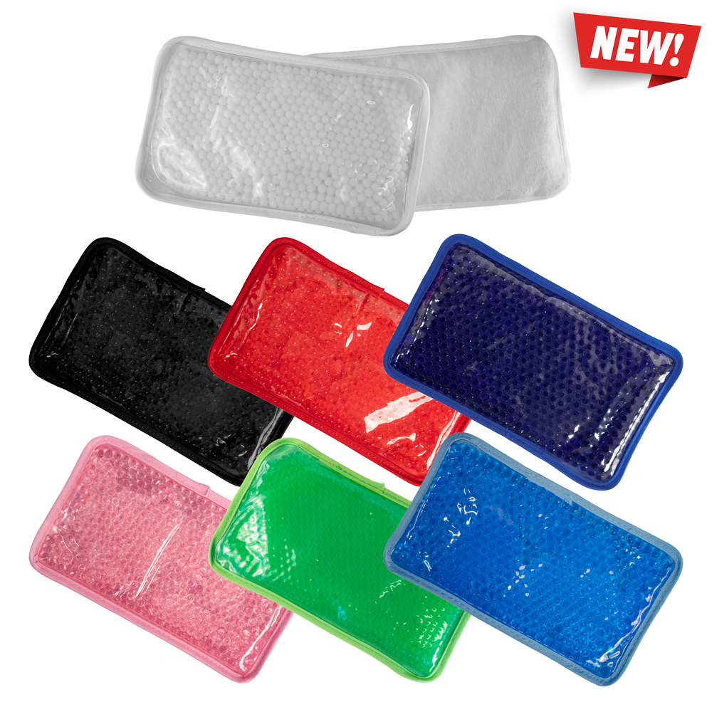 Rectangle Plush Gel Beads Hot/Cold Pack — view 1 of 6